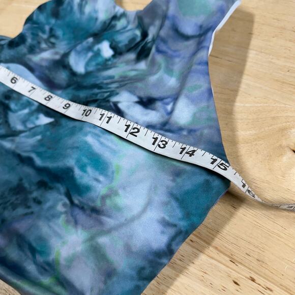 Athleta Conscious Crop Printed Bra D-DD Women's Size Medium New Without Tags - Picture 6 of 7